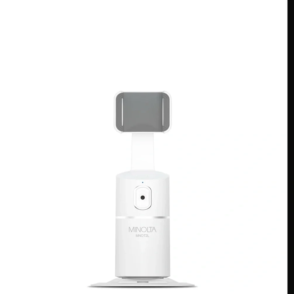 Minolta White Smartphone Video Stabilizer